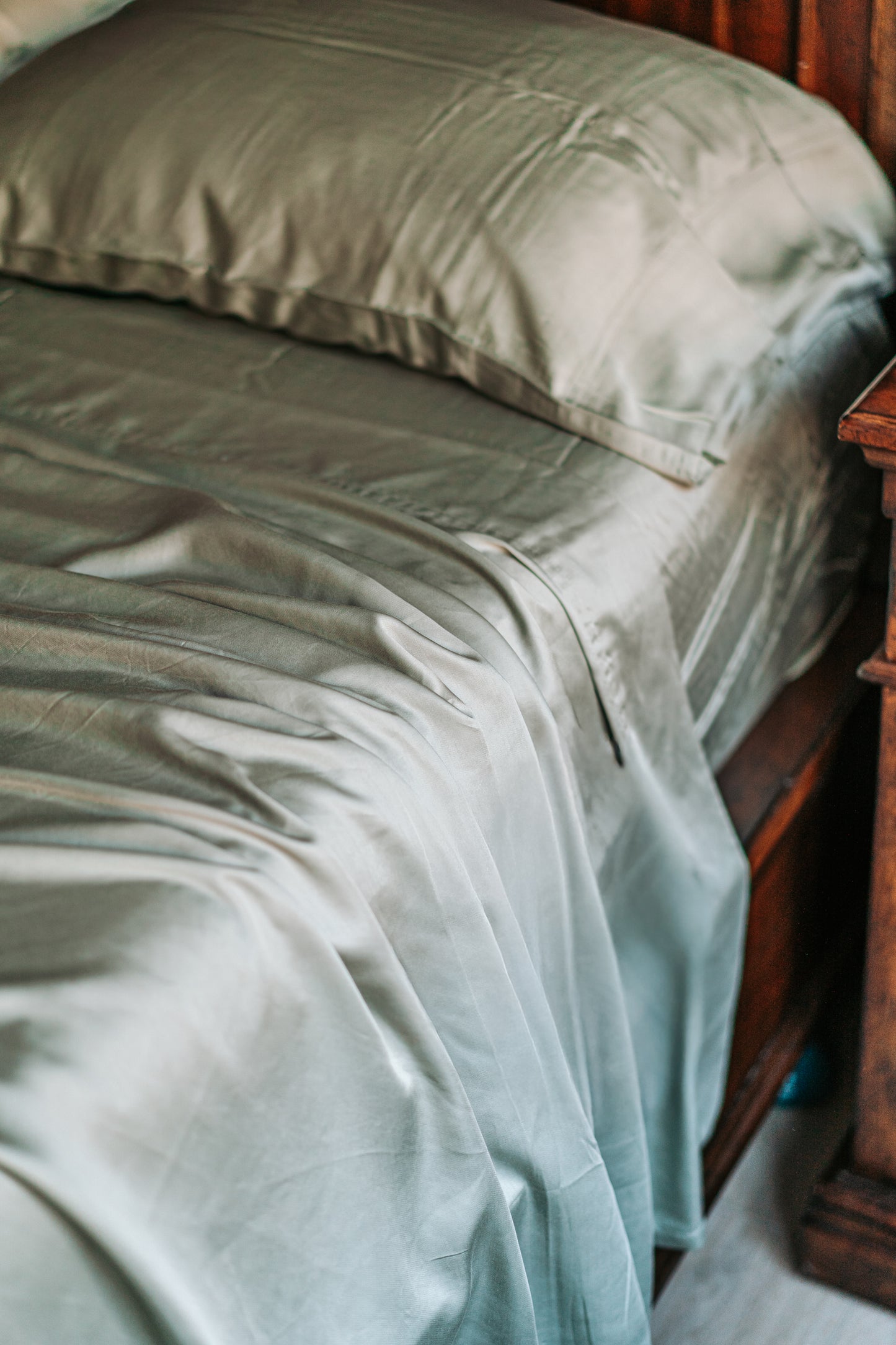 Sage Green- Queen only